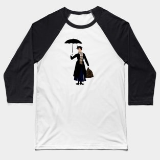 Mary Poppins Baseball T-Shirt